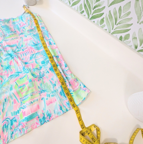 Lilly Pulitzer Adeli Perfect Match Meryl Luxletic Tennis Dress Pink Green Medium - Picture 7 of 10